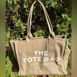 MARC JACOBS The Tote Bag Slate Green - Large